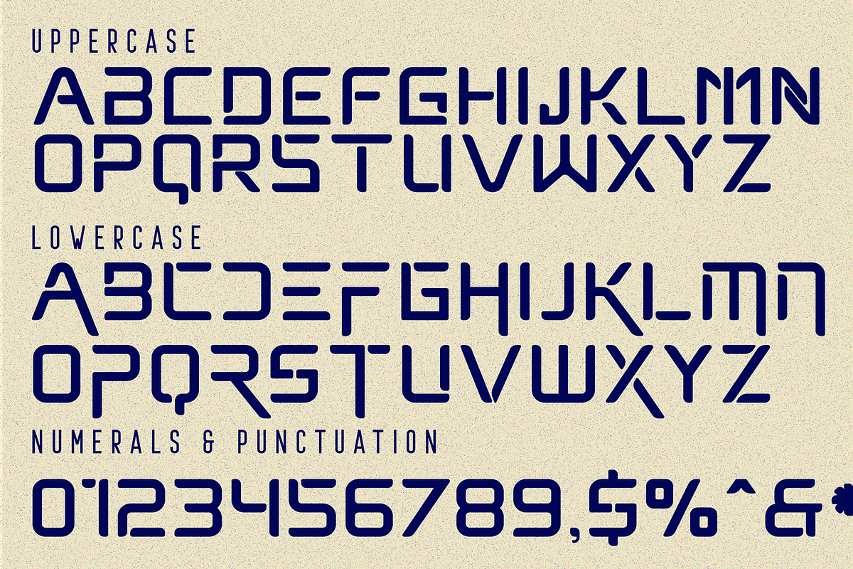 Comfort Expanse - Futuristic Font, a Sans Serif Font by 177Studio (Photo 8 of 9)