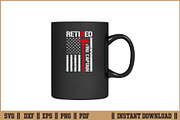 Retired Fire Captain SVG Cut File, an Illustration by Handy Arts Studio (Thumbnail 3 of 3)