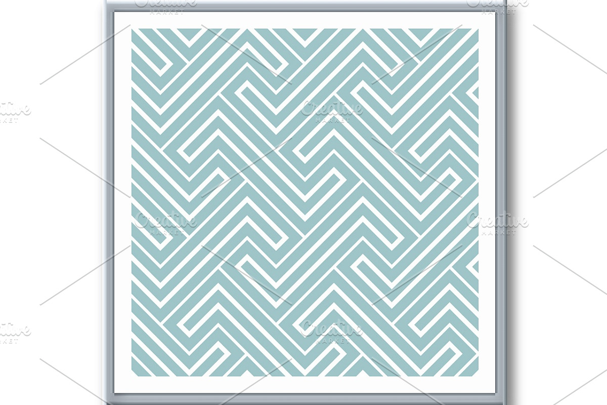Geometric seamless pattern, a Pattern Graphic by RODINA (Photo 3 of 3)