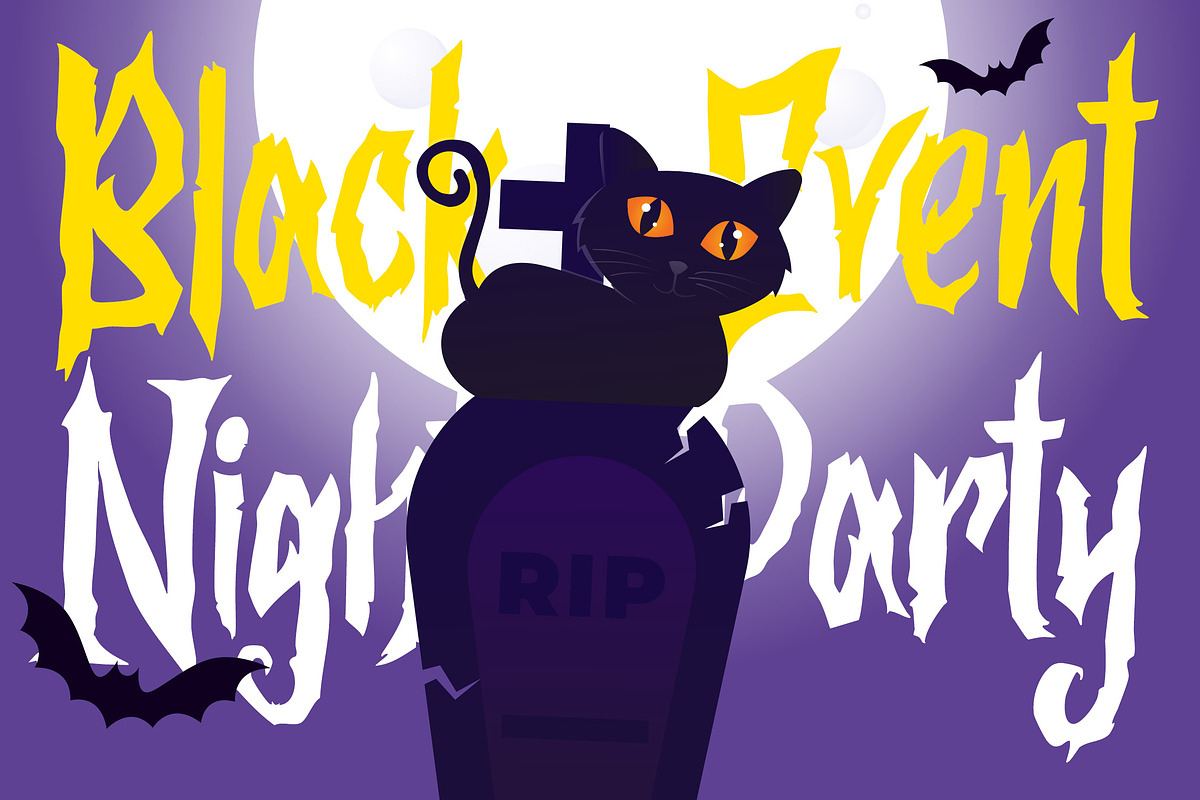 Death Curse, a Font by agnyhasyastudio (Photo 7 of 11)
