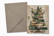 Vintage Christmas Trees, a Decorative Illustration by rileyBgraphics (Thumbnail 3 of 5)