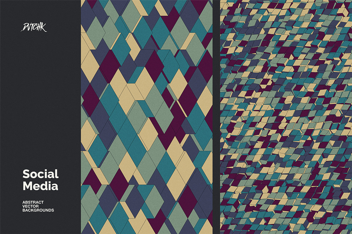 Social Media Vector Backgrounds V 05, a Background Graphic by dvtchk (Photo 8 of 9)