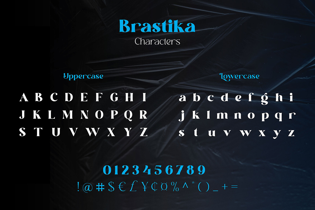 Brastika - Elegant Modern Serif Font, a Serif Font by Ekahermawan (Photo 9 of 12)