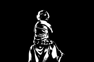 Woman carries her child on shoulders, a Person Illustration by DanFLCreativo