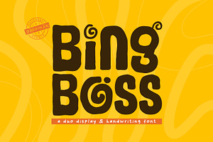 Bing Boss - Cozy & Display Font