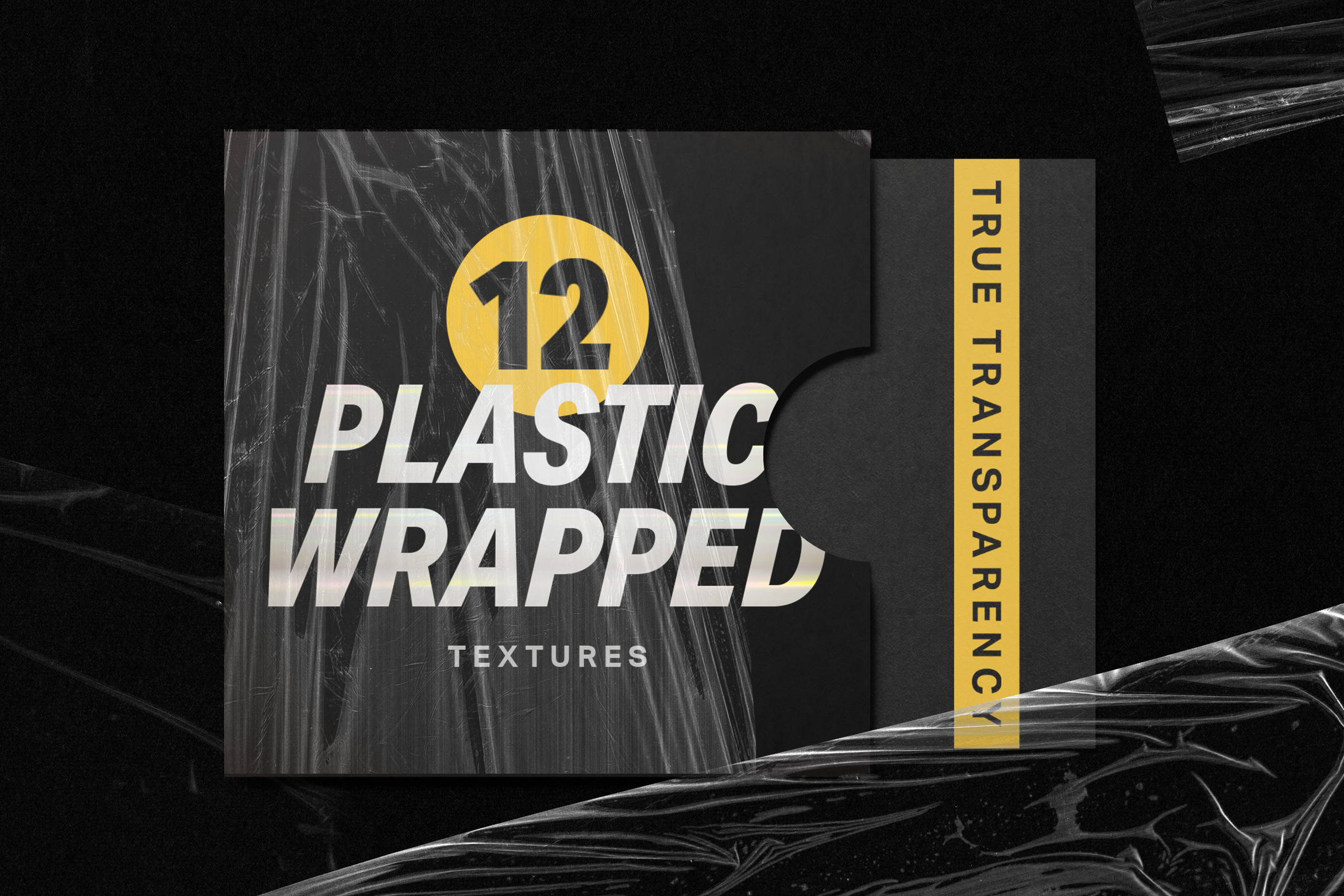 12 Plastic Wrapped Textures A Texture Graphic By Sparklestock 8226