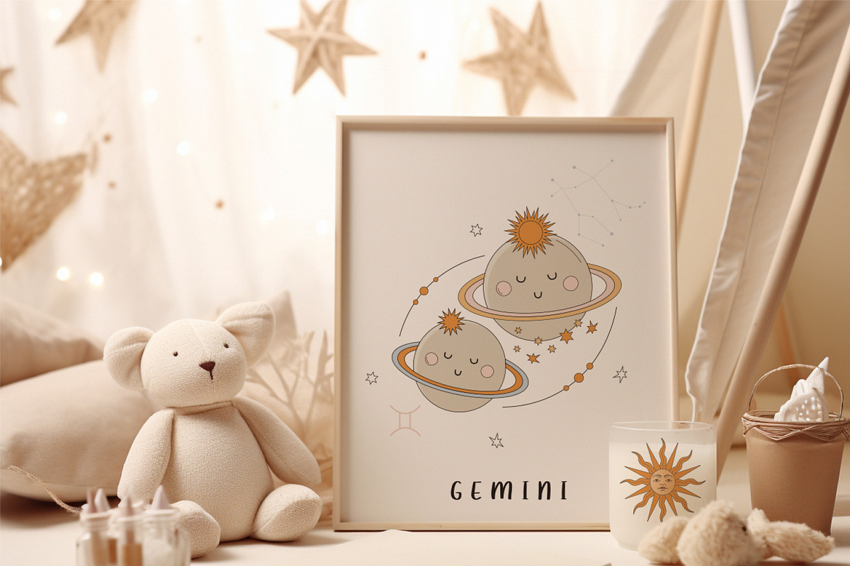 Baby Astrology. Zodiac collection, an Animal Illustration by lokko studio (Photo 3 of 10)