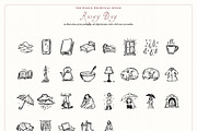 Spring Floral Doodle Line Art Bundle, an Object Illustration by The October Creative (Thumbnail 9 of 13)