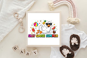 Silly Goose Funny Summer PNG, an Illustration by CraftArtStudio (Thumbnail 4 of 4)