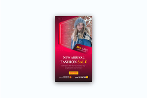 Fashion Sale Instagram Story Set