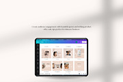 Skincare Instagram Template Canva, a Social Media Template by Deepa Template Studio (Thumbnail 12 of 15)