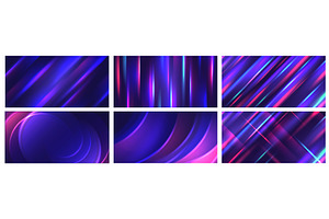 Set of vibrant vector abstract, an Illustration by Woters little shop