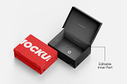Shoe Box Mockup, a Packaging Mockup by Ram Studio LLC (Thumbnail 8 of 13)