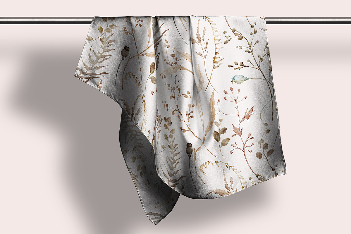 WINTER FLORALS watercolor set, a Decorative Illustration by Yuliia Lashevska (Photo 7 of 12)