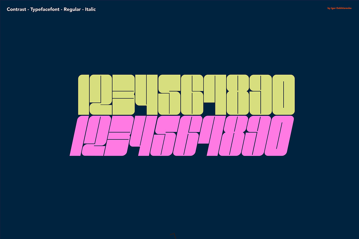 Contrast Font + Extras preview 4