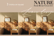 Caramel Sofa Interior Mockup PSD, a Household Mockup by LAMIA DESIGN (Thumbnail 3 of 12)