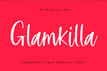 Glamkilla – Handwriting Brush Fonts