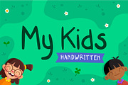 My Kids Handwritten - Font, a Script Font by Tosca Digital (Thumbnail 1 of 6)