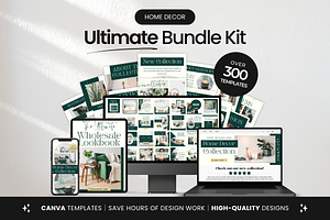 Home Decor Social Media Bundle Kit