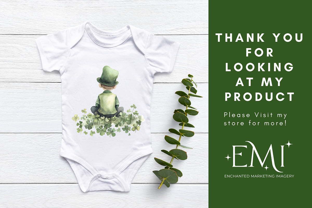 Cute St. Patrick's Day Clipart, an Illustration by NadiaTheronArt (Photo 5 of 5)