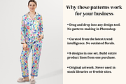 Sunday Picnic Ditsy Floral Patterns, a Pattern Graphic by Ninterints (Thumbnail 4 of 15)