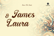 Retrocast - Retro script typeface, a Script Font by Attractype (Thumbnail 3 of 6)
