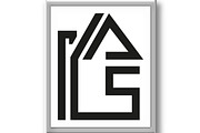 Logo of the house. Graphic vector, an Object Graphic by RODINA (Thumbnail 3 of 3)