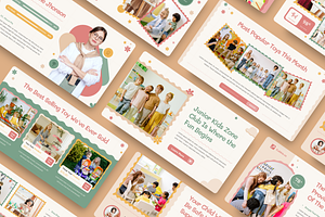 Kids and Baby Google Slides, a Presentation Template by YossyOneStd