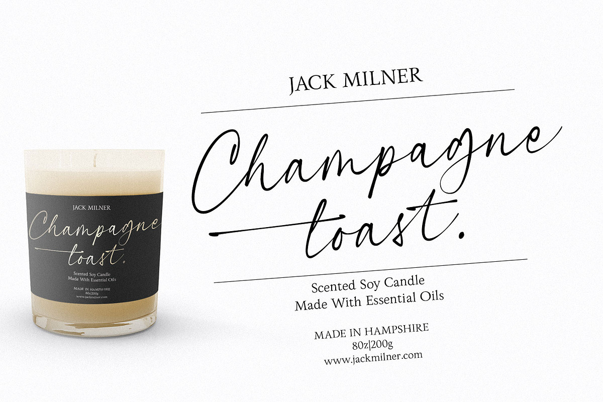 Primark - Organic Calligraphy Script, a Script Font by Cititype (Photo 5 of 13)