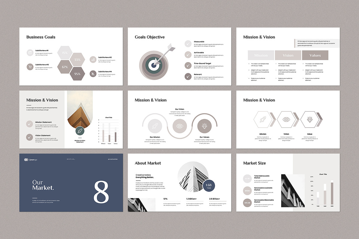 Pitch Deck PowerPoint Template, a Presentation Template by CreativeSlides (Photo 8 of 30)