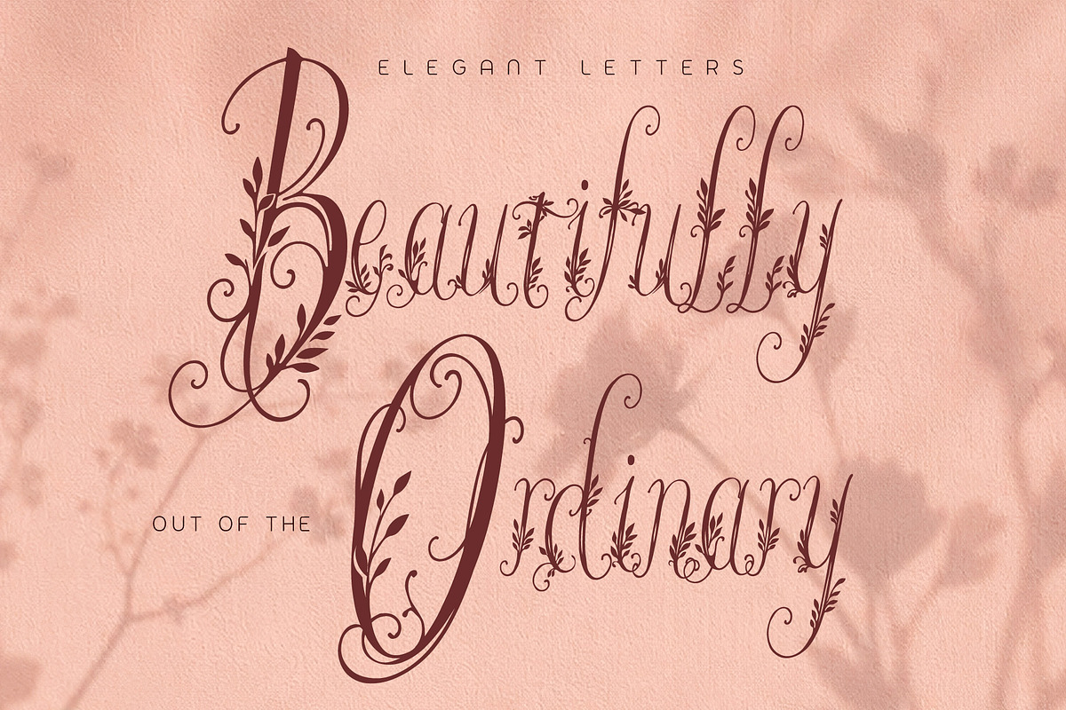 Wanderin Autumn Artisan Floral font, a Script Font by HypeWorksCo (Photo 14 of 28)