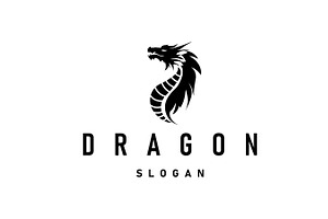 mystical animal legend dragon logo, a Branding & Logo Template by Maylianaw28