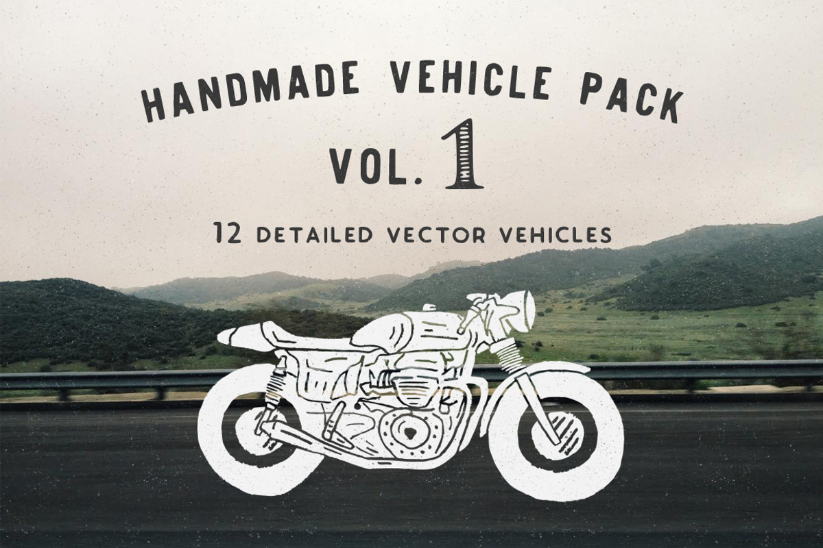 Handmade Vehicle Pack, an Illustration by Woodcrest Design Co. (Photo 1 of 2)
