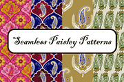 Seamless Paisley patterns, a Pattern Graphic by ThaiByGaew (Thumbnail 1 of 3)