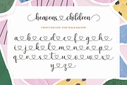Heavens Children Font duo, a Script Font by Zane Studio (Thumbnail 8 of 8)