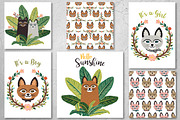 Big Meow Set. Cute Cats Prints, an Animal Illustration by Dasha_D (Thumbnail 8 of 9)