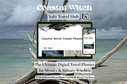 Coastal Witch Notion Travel Hub, an App Template by Mochi Atelier (Thumbnail 1 of 12)