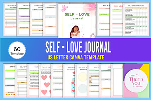 Self-Love Journal Canva Interior