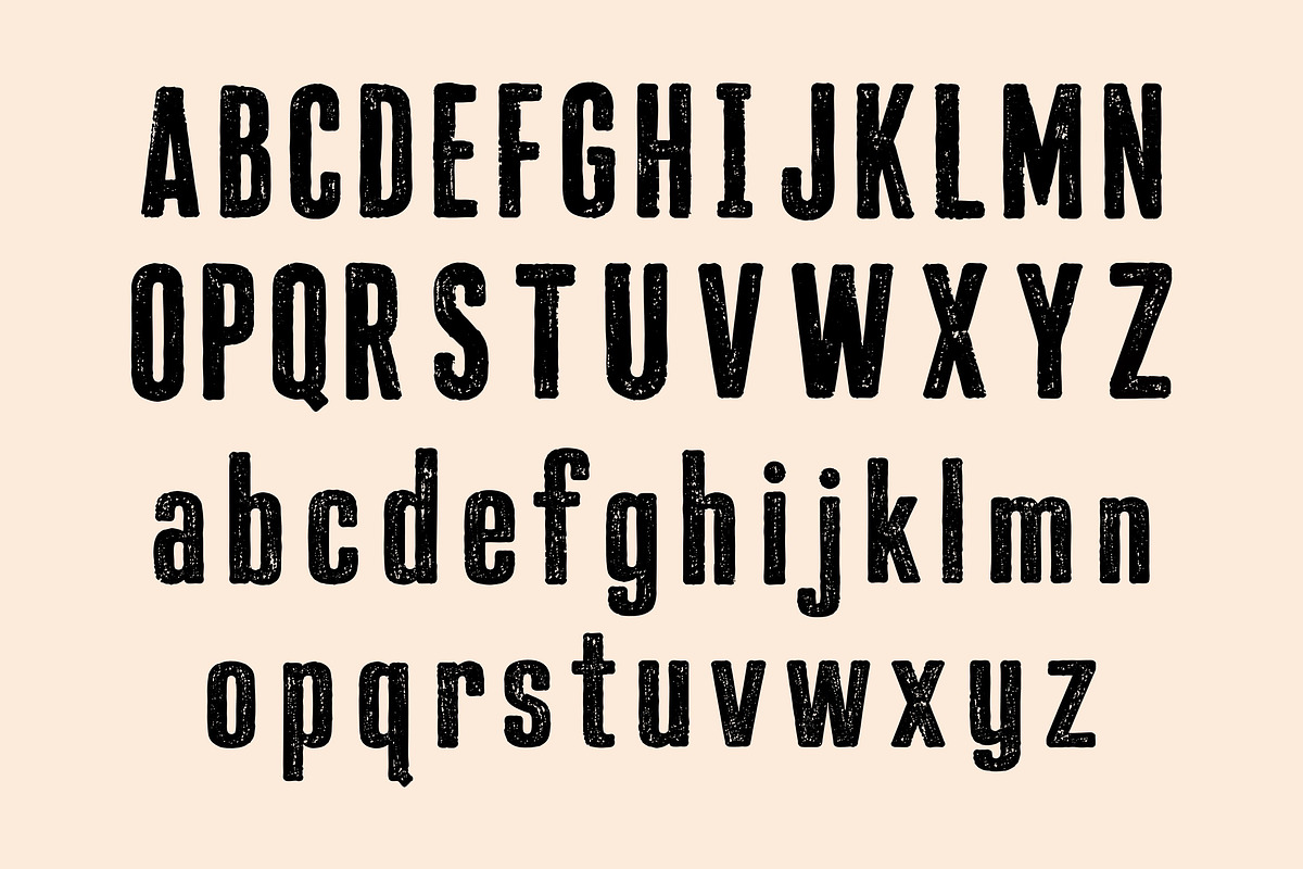 Pressed Supply, a Sans Serif Font by Art StoreID (Photo 3 of 10)