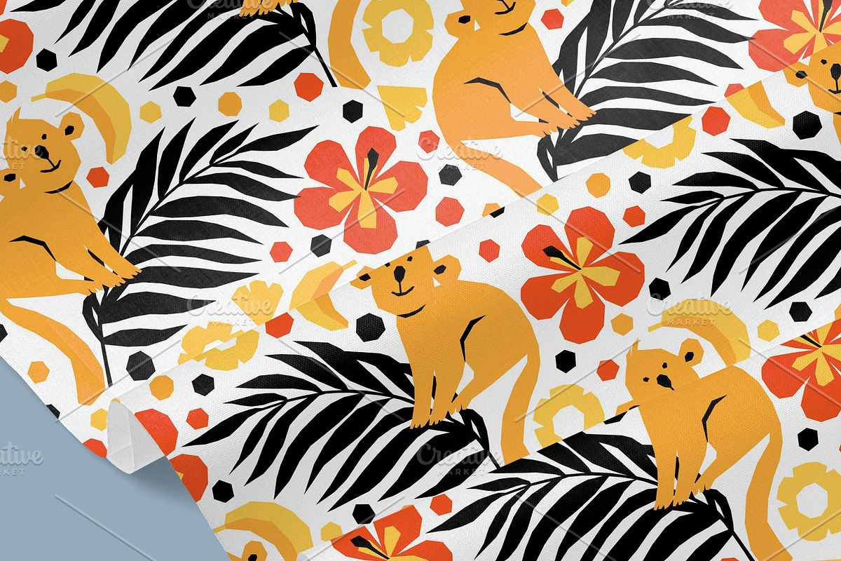 Safari. Kids Pattern Collection, a Pattern Graphic by MarynArts (Photo 13 of 13)