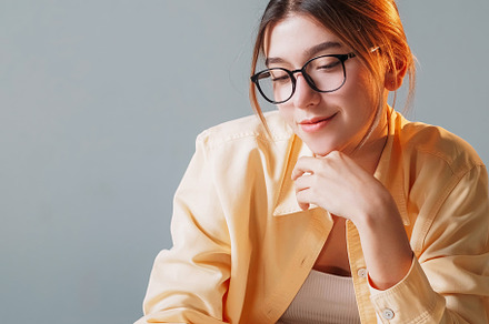 Online education smart woman language courses, a Person Photo by Photo Drive Studio