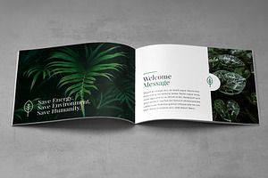 A5 Decorative Plants Brochure