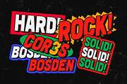 Bosden – Bold Display Sans Font, a Sans Serif Font by Sekyra Lab (Thumbnail 7 of 11)