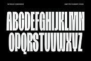 Skybold - Condensed Font, a Sans Serif Font by limitype (Thumbnail 8 of 12)