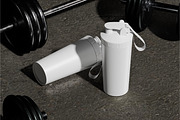Shaker Bottle Mockup, a Packaging Mockup by Permadi Creative (Thumbnail 3 of 5)