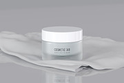 Cosmetic Jar Mockup, a Cups & Container Mockup by Artnivora.Std (Thumbnail 1 of 3)