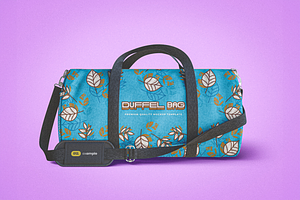 Duffel Bag Mockup Template