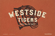 The Vintage Rustic Three Font Bundle, a Serif Font by Komet & Flicker (Thumbnail 6 of 16)