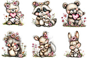 Whimsical Animals Mother's Day, an Illustration by Designking (Thumbnail 3 of 5)