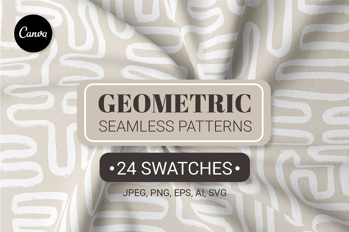 Organic Shapes Seamless Patterns, a Pattern Graphic by AnnArt (Photo 1 of 14)